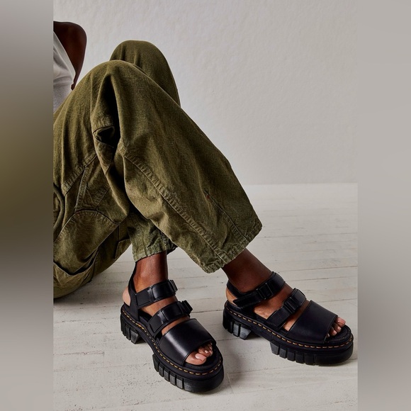 Dr. Martens Shoes - Dr. Martens Ricki 3-Strap Sandals